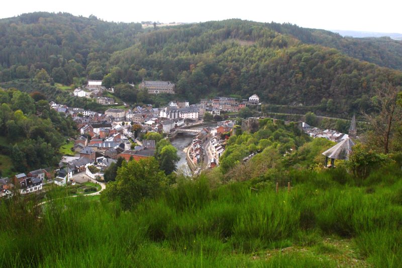 Uitzicht vanop Deister La Roche-en-Ardenne stadswandeling